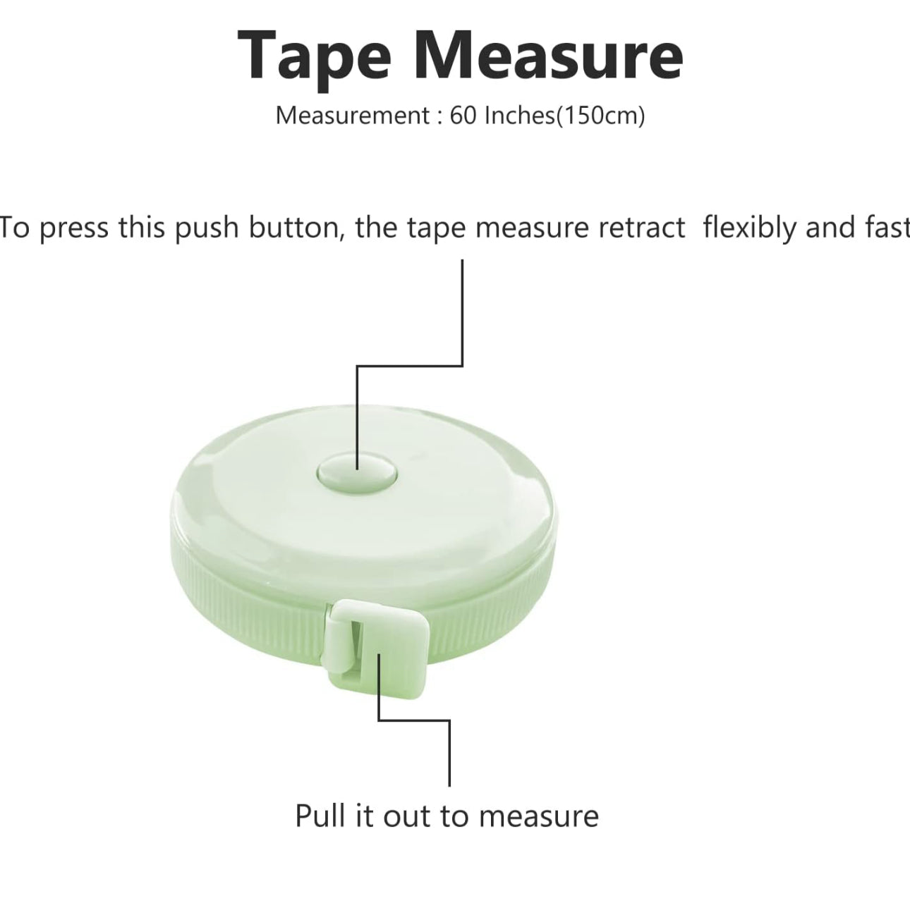 3 Pack Tape Measure Measuring Tape for Body Fabric Sewing Tailor Cloth