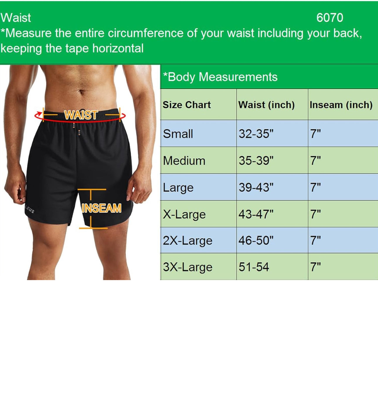 Men's 2 in 1 Running Shorts with Liner,Dry Fit Workout Shorts with Pockets