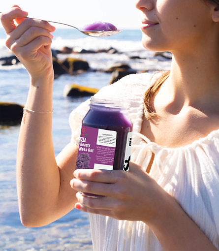 Purple Sea Moss Gel - Flavored Sea Moss Gel!