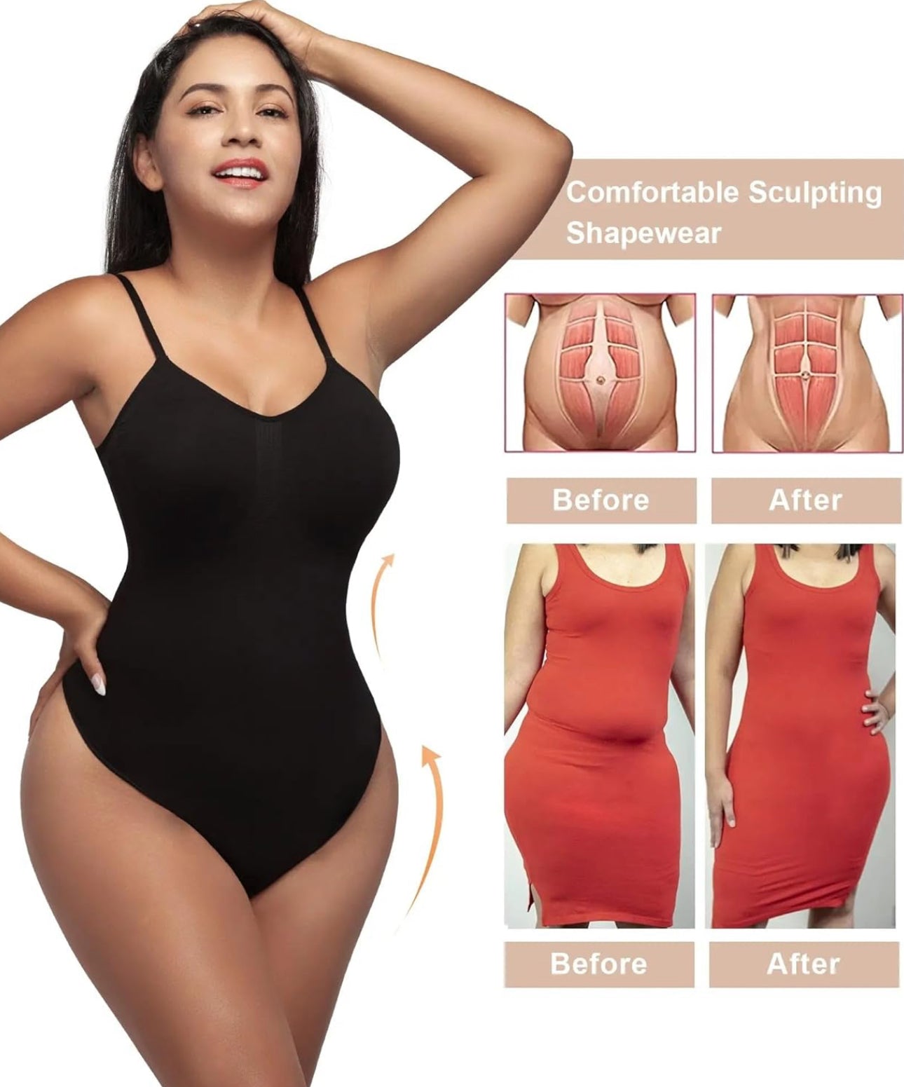 Colombianas Shapewear for Women Tummy Control